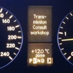 Upozorenje automatskog mjenjaca Mercedes A B klasa