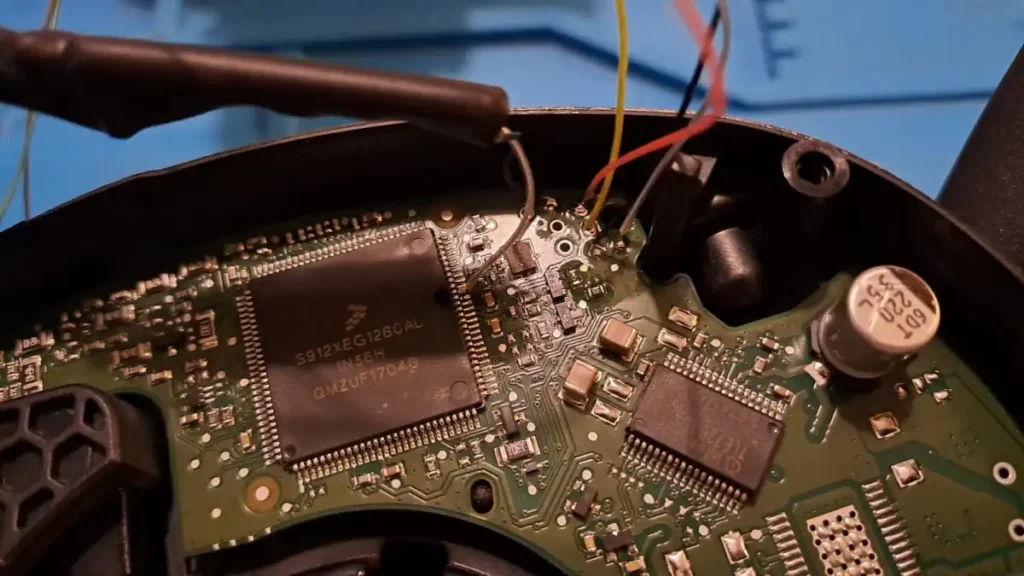 PCB pločica senzora kuta volana na Mercedes W205 modelu